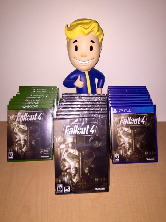 Versões já em disco de Fallout 4