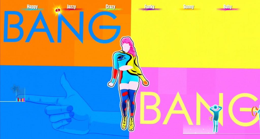 Coreografia da música "Bang" em Just Dance 2017