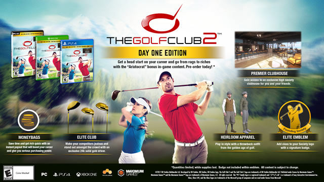 The Golf Club 2 edição do primeiro dia