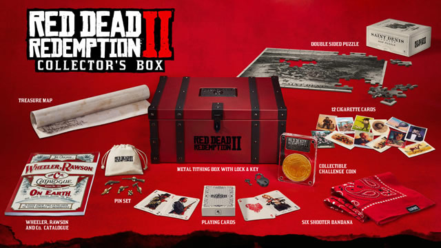 Conteúdo exclusivo Red Dead Redemption 2 edição colecionador