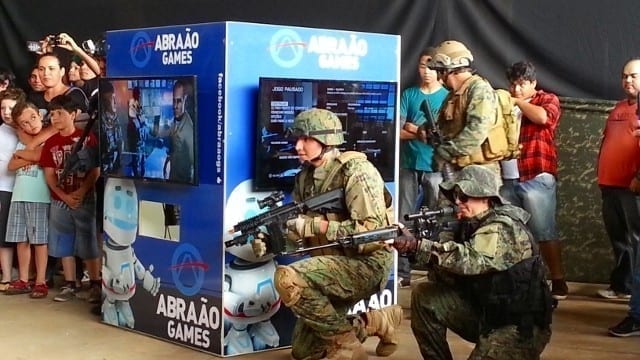 Festa de lançamento de BF4 na Abraão Games