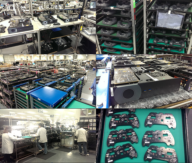 Linha de produção das Steam Machine