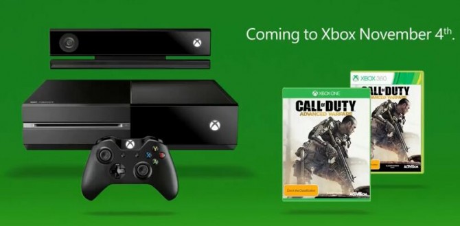 Pré-venda do novo Call of Duty, no Xbox