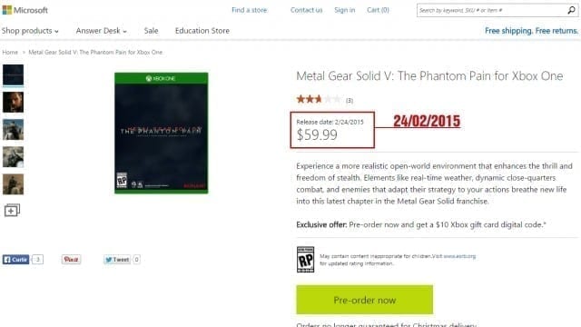 MGSV: The Phantom Pain