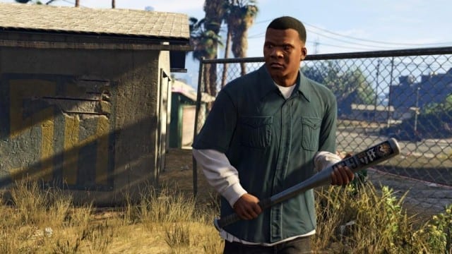 Imagem de Franklin, um dos protagonistas do jogo