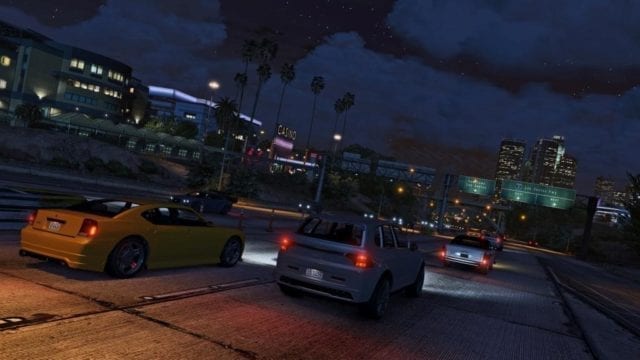 Trânsito de GTA V no PC é bem mais movimentado
