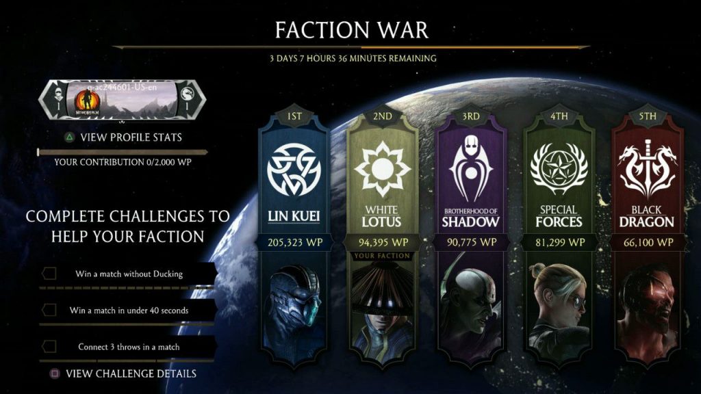 Faction War