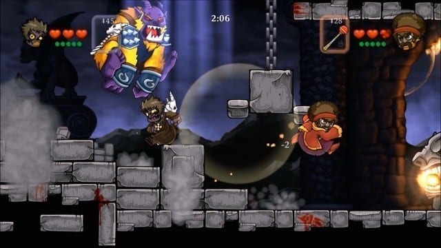Modo versus do jogo Magic Rampage