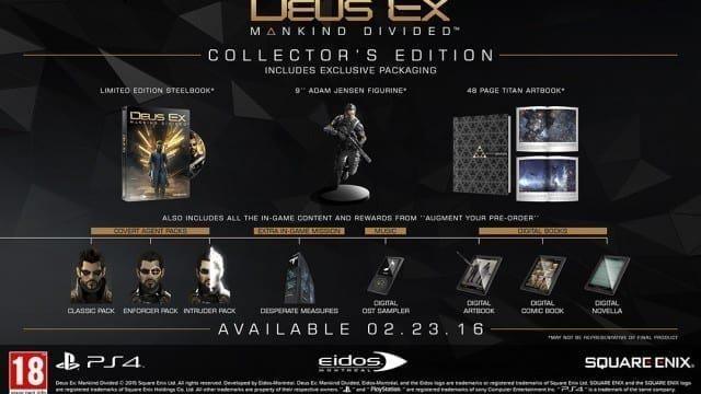 Edição de colecionador do jogo trás entre os bônus, action figure do protagonista