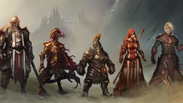 Artes conceituais dos personagens de Divinity: Original Sin 2