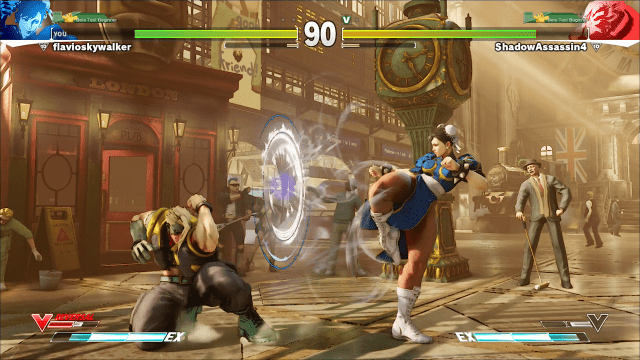 Chun-Li vs Charlie Nash