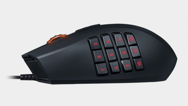 Botões laterais do Razer Naga Chroma