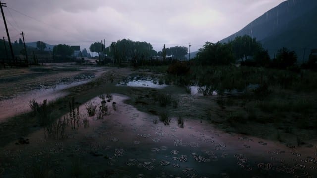 Efeito da chuva com o mod de GTA 5