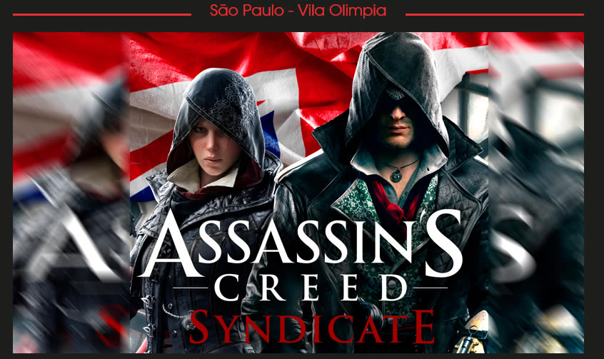 evento sala presencial assassin's creed