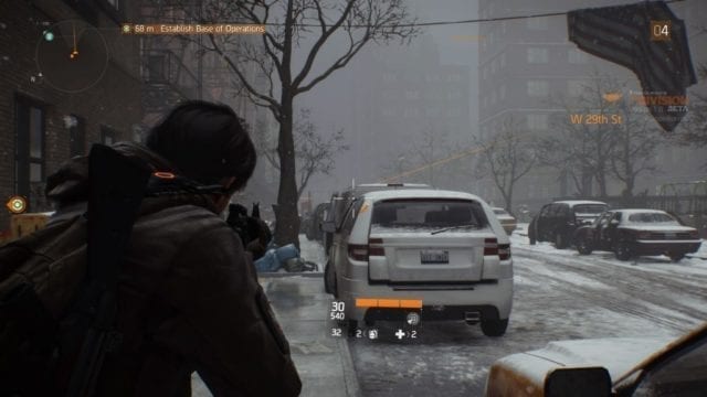 The Division é um jogo de tiro em terceira pessoa com sistema de cobertura (cover)