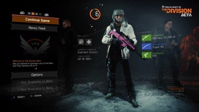 Árvore de habilidades e personalização de personagem