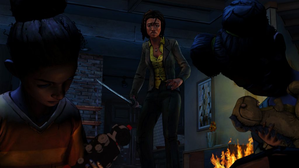 Cenas do jogo da Michonne