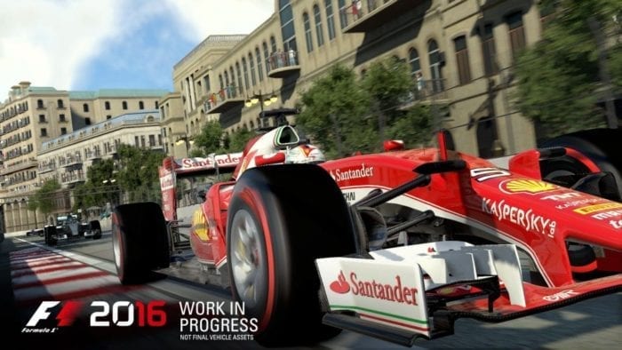 Ferrari F1 2016 jogo