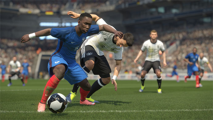 Movimento natural dos jogadores PES 2017