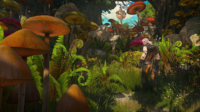 Novo cenário de Blood and Wine de The Witcher 3