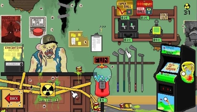 Nuclear Golf anunciado para PS4 e PS Vita