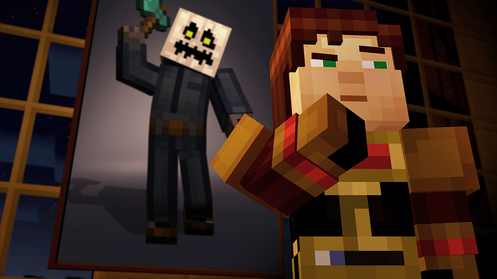 episódio de terror minecraft story mode