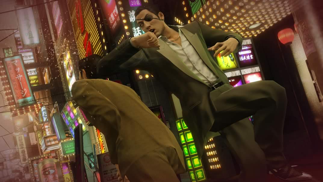 Brigas em Yakuza 0