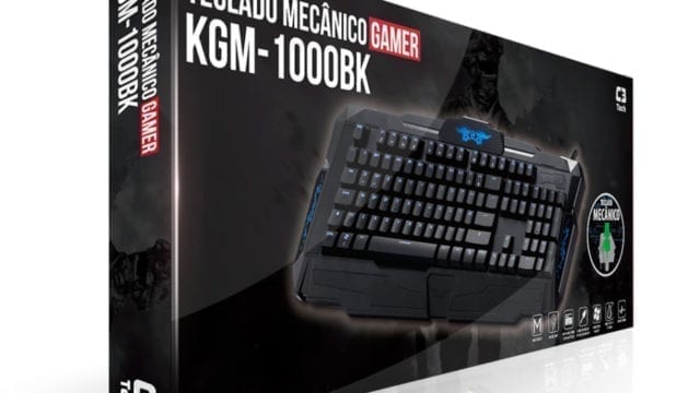 Novos teclados para jogos da C3 Tech 2016