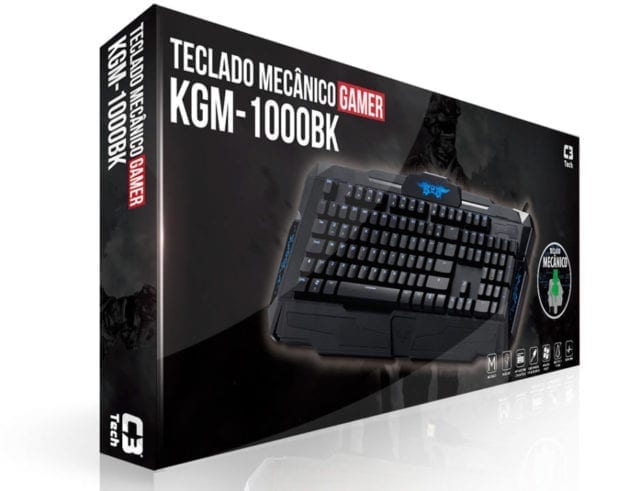 Novos teclados para jogos da C3 Tech 2016