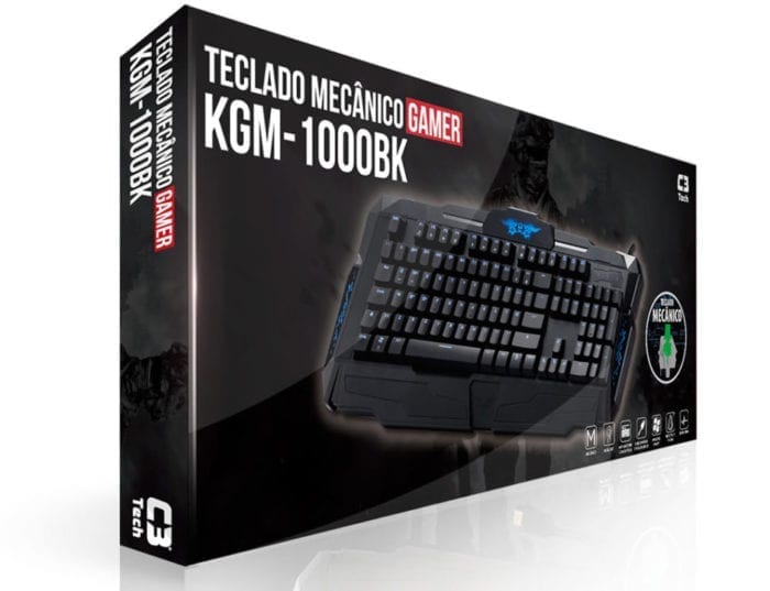 Novos teclados para jogos da C3 Tech 2016