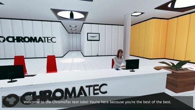 Entrada da Chromatec em ChromaGun
