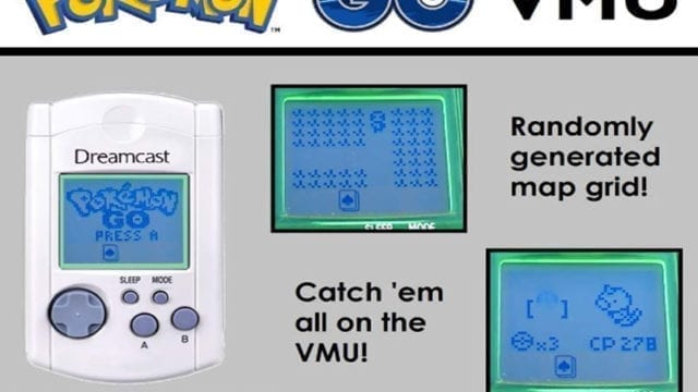 Pokémon para Dreamcast VMU