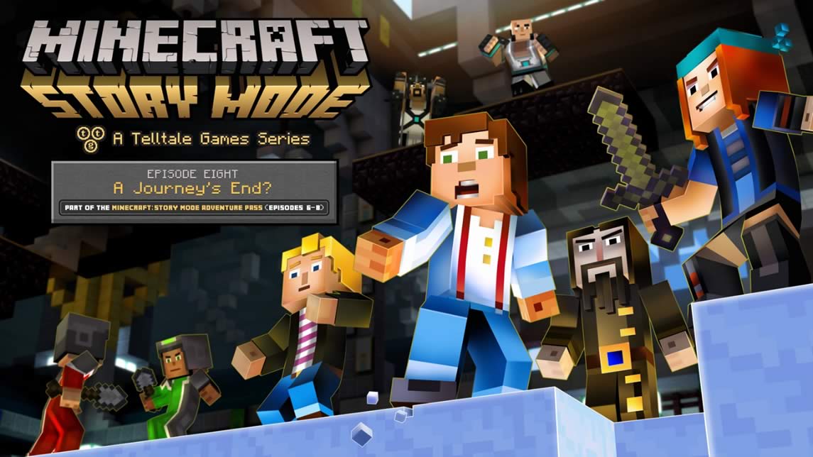 História Resumida de Minecraft Story Mode 