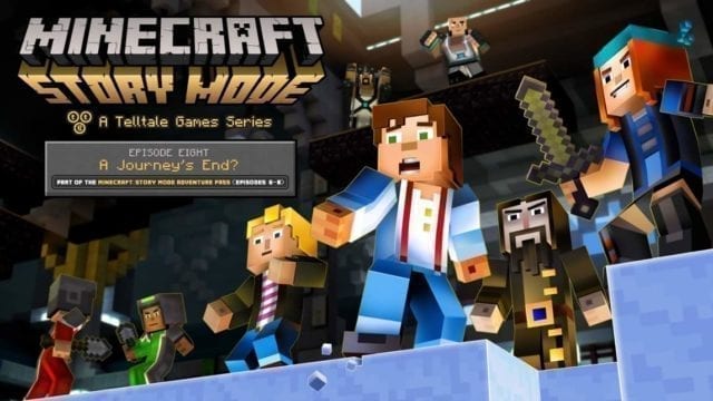 Data episódio 8 Minecraft Story Mode