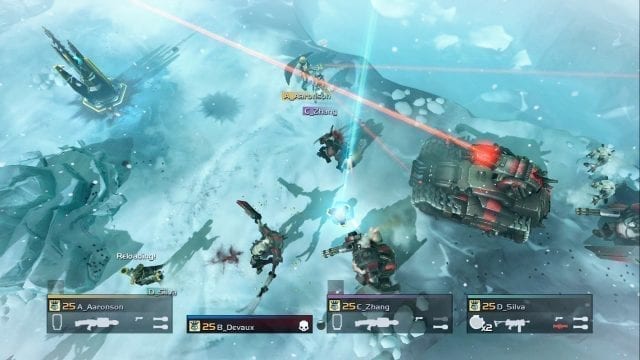 Helldivers Ice Tank