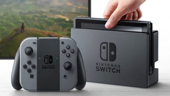 Switch e o controle doguito.