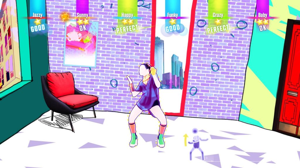 Coreografia da música "Cheap Thrills" em Just Dance 2017