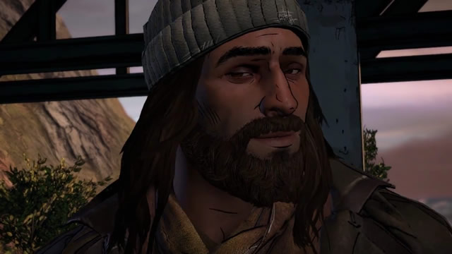 Jesus no jogo de The Walking Dead da Telltale