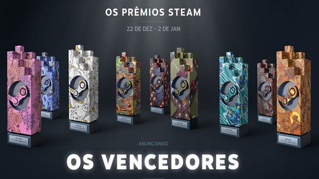 Os prêmios Steam dezembro de 2016