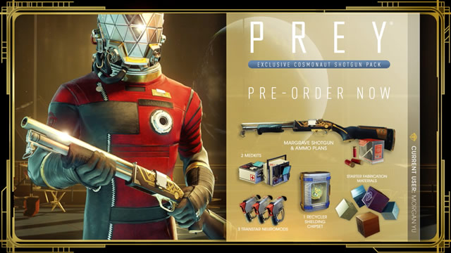 Pacote de compra antecipada de Prey
