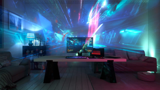 Razer cria o primeiro sistema de projeção para games