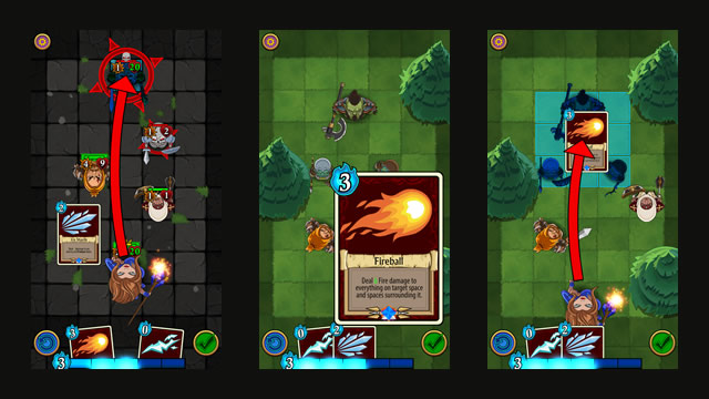 Imagens do jogo Summoners Fate