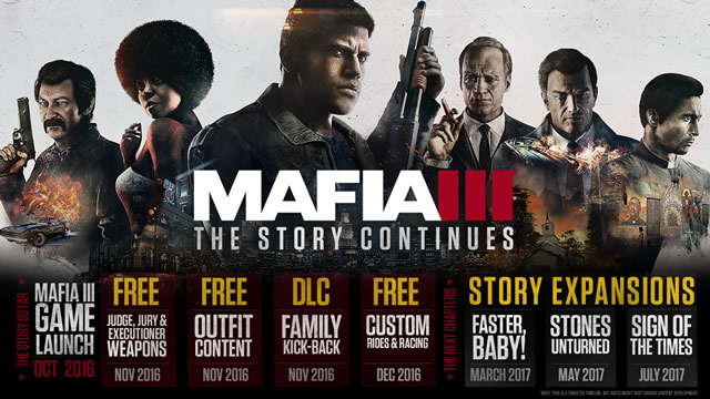 Mafia 3 expansões 2017