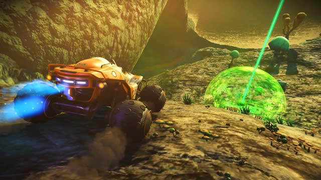 Exocraft de No Man's Sky
