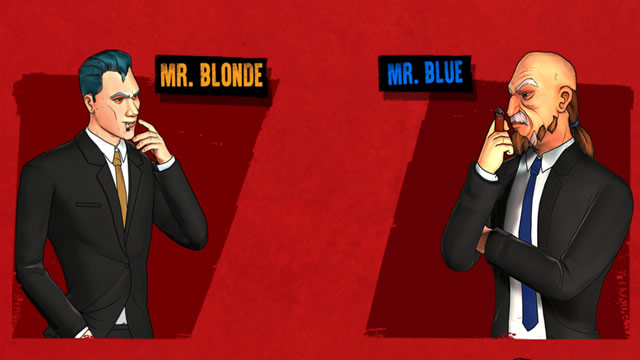 Jogo de cães de aluguel personagens