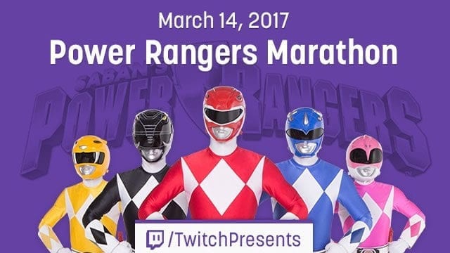 Power Ranger no Twitch
