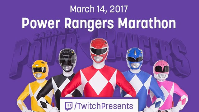 Power Ranger no Twitch