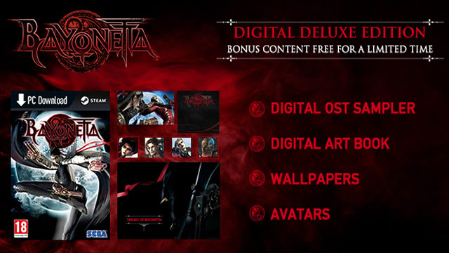 Edição de luxo Bayonetta PC