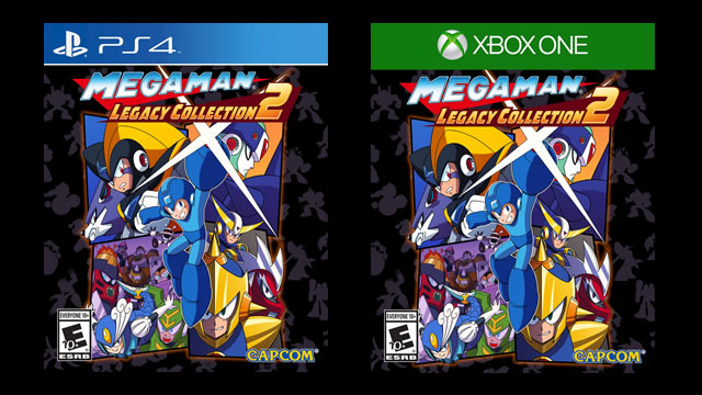 Capas formato físico de Mega Man Legacy Collection 2