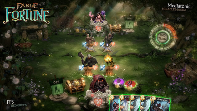 Fable Fortune imagem gameplay